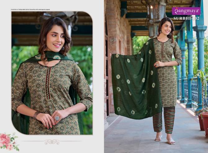 Surbhi By Rangmaya Trending Readymade Suits Catalog
